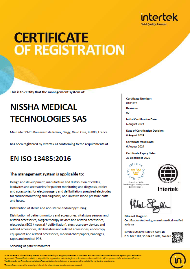 <p>EN ISO 13485:2016</p>